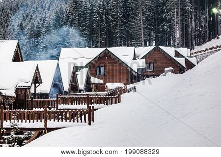 Houses In The Mountains