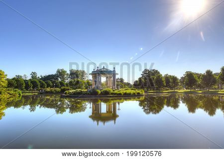 The Forest Park bandstand in St. Louis Missouri.