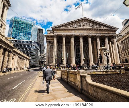 Royal Stock Exchange In London (hdr)