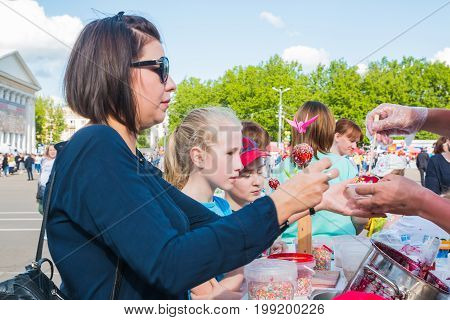 People During The Open Festival Called Delicious Vyatka Vkusna