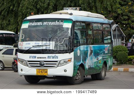 Yutong Mini Bus. New Bus Of Chiangmai City Bus