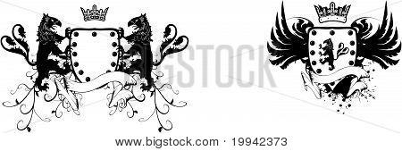 heraldinen gryphon copyspace