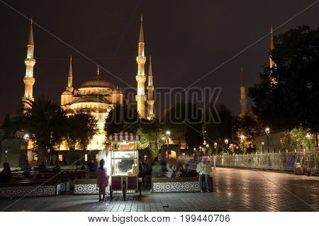 Old city tourist attractions, Fatih, Istanbul, Turkey
