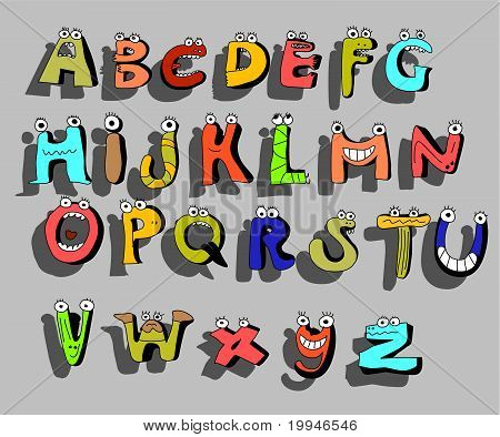 lustige alphabet
