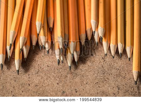 A Variety Of Graphite Pencils