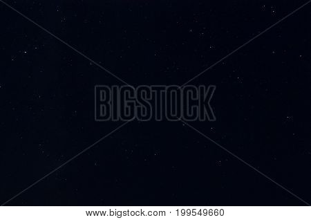 Starry sky. the texture of the night sky. stars on black background