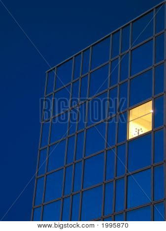 Gul vindue blå himmel 2
