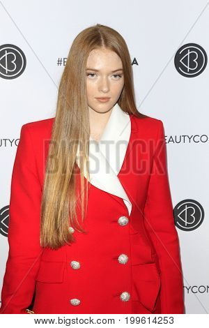 LOS ANGELES - AUG 12:  Larsen Thompson at the 5th Annual Beautycon Festival Los Angeles at the Los Angeles Convention Center on August 12, 2017 in Los Angeles, CA