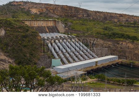 Furnas  Hydroelectric Power Plant, Capitólio, Minas Gerais, Brazil