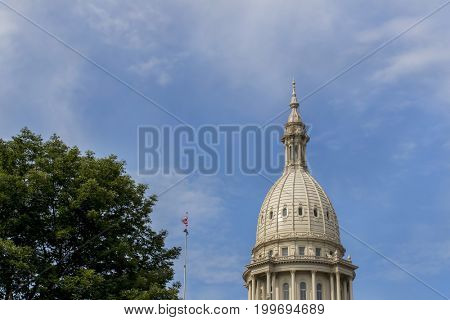 The Michigan State Capitol is the building that houses the legislative branch of the government of the U.S. state of Michigan.