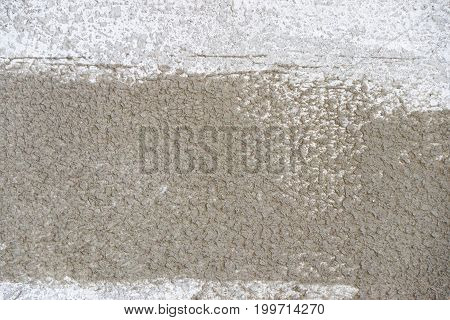 Fresh wet concrete texture. Cement wall, concrete floor for texture background