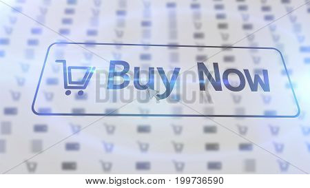 Internet Shop Icon Buy Now On A White Screen