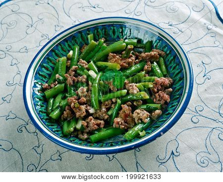 Tender Green Beans With Meat