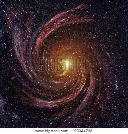 Black Hole In Space.