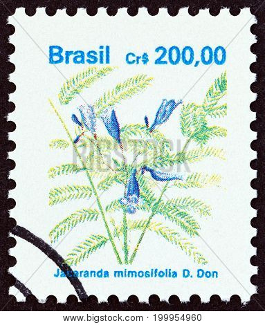 BRAZIL - CIRCA 1990: A stamp printed in Brazil from the 