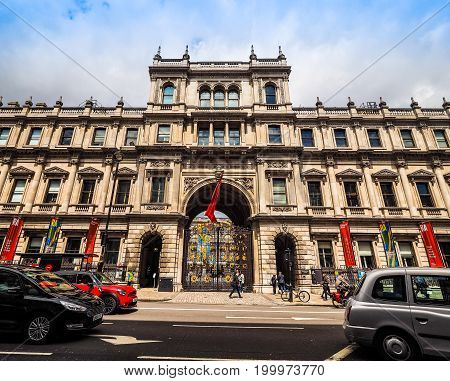 Burlington House In London (hdr)
