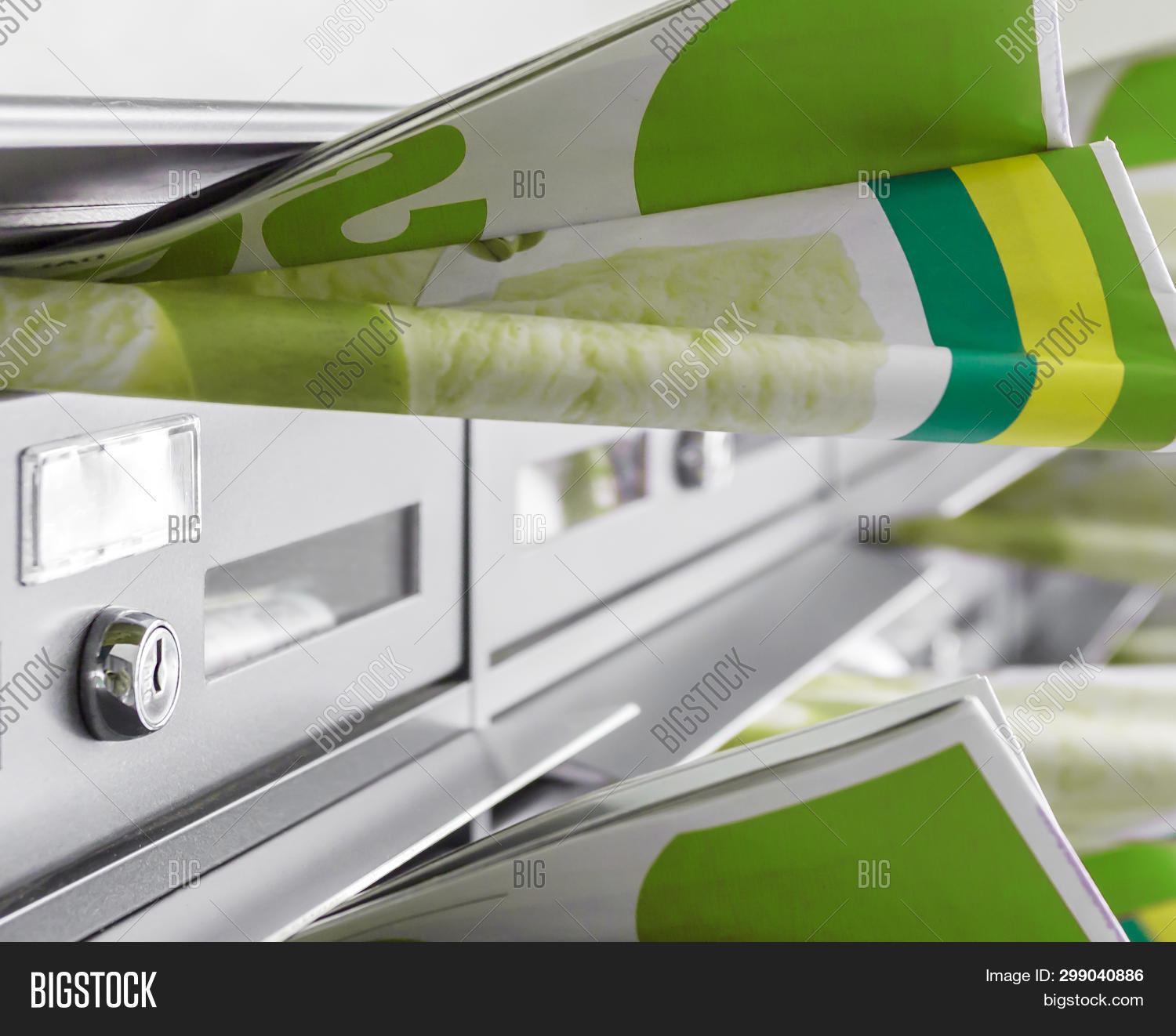 Mail Boxes Filled Image & Photo (Free Trial) Bigstock