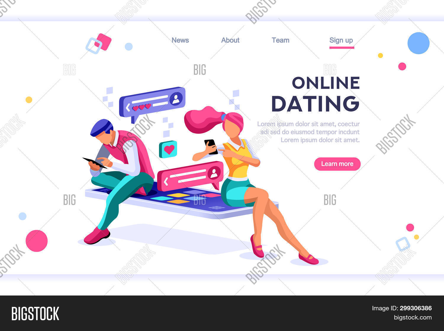 Online dating ipsum