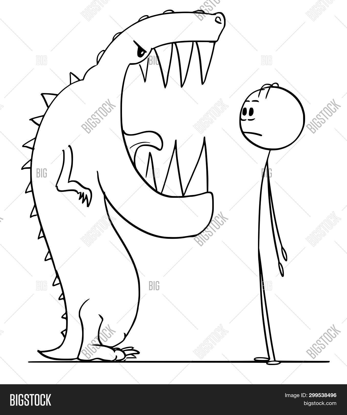 Cartoon Stick Figure Image & Photo (Free Trial) Bigstock