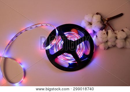 Led Strip Lighting, Led Strip For Decoration Of Interiors And Buildings