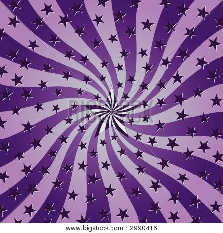 별이 빛나는 소용돌이 배경