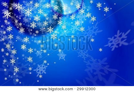 jul og vinter sne baggrund