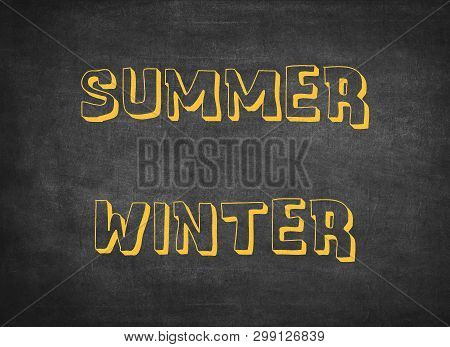 Summer Winter Seasons Hot Cold Children Letters School Learning Plastic Season Learn Spell Spelling 