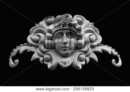 Antique Statue Of Godess Hera. She Is Eldest Daughter Kronos And Rei, Sister And Wife Of Zeus.