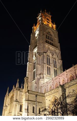Boston, Lincolnshire, United Kingdrom, 19th October 2014, Saint Botolphs Church Also Known As The St