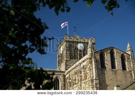 Hexham, Northumberland, United Kingdom, 9th May 2016, Hexham Abbey