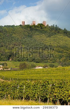 후 세 렌 레 샤토에에서 알자스, 프랑스의 요새 성