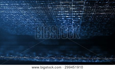 Abstract Digital Technology Background Concept.
