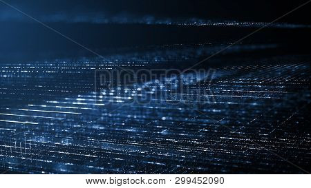 Abstract Digital Technology Background Concept.