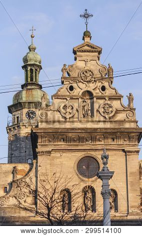Old Religious Community In The Center Of Lviv