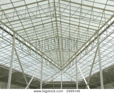 Vetro grande atrio Scence