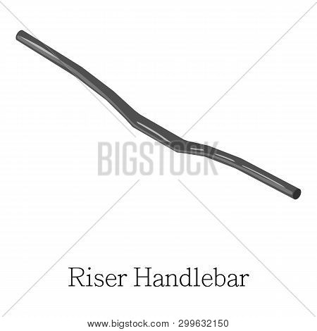 Riser Handlebar Icon. Isometric Illustration Of Riser Handlebar Icon For Web