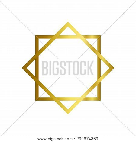 Moslem Icon Vector Illustration Design Template Whrite Backround