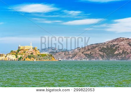 World Famous Prison Alcatraz. San Francisco.