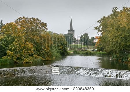 River Suir In Cahir Town, Ireland