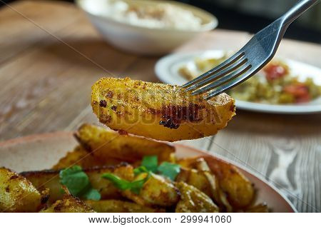 Selski Kartofi - Country Fried Potatoes,  Bulgarian Cuisine