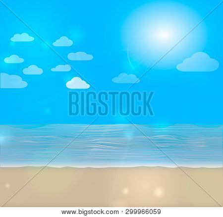 Summer Time Wallpaper Vector Photo Free Trial Bigstock