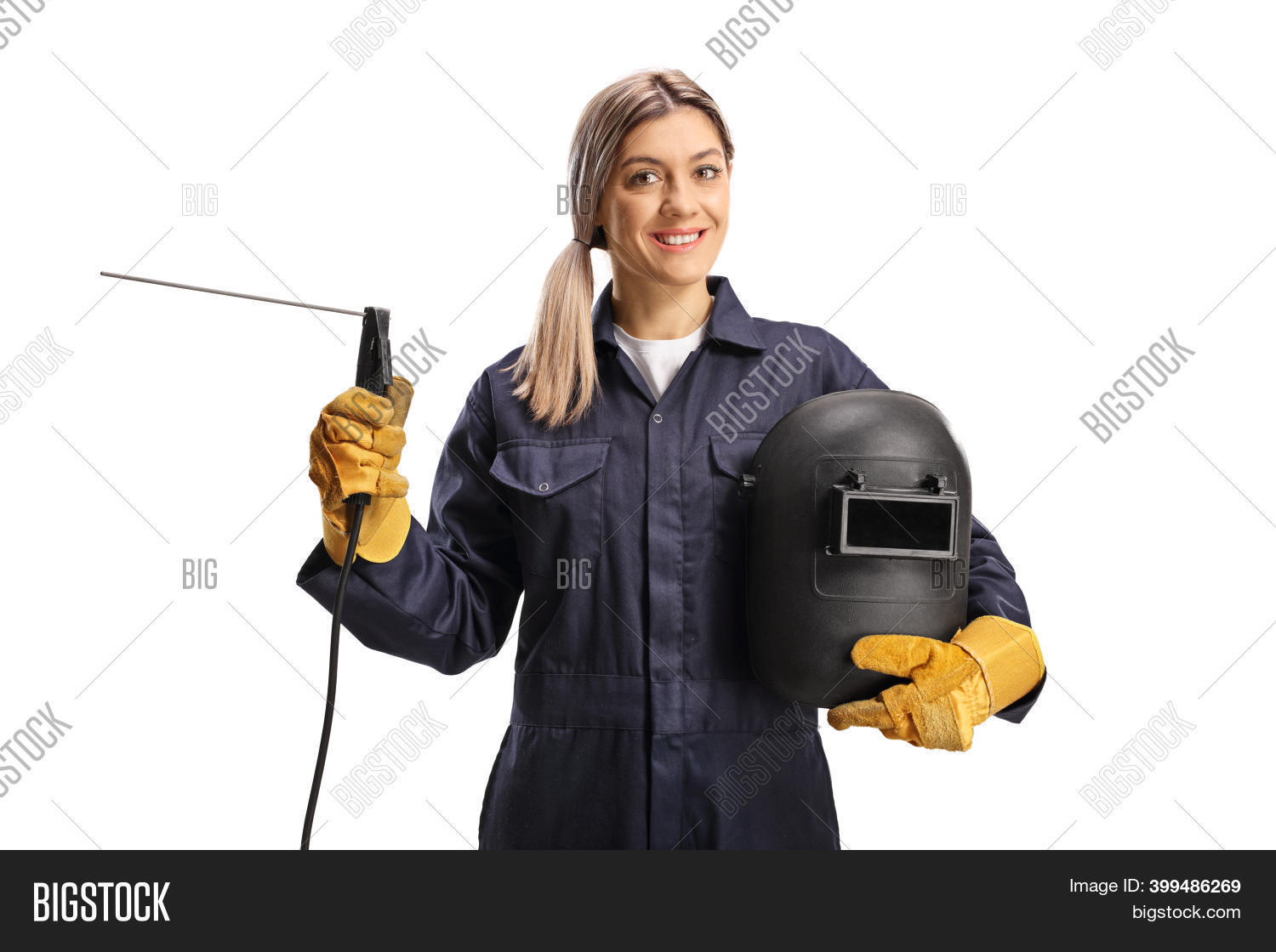 Female Welder Uniform Image & Photo (Free Trial) Bigstock