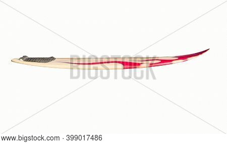  Surfboard isolated on white background