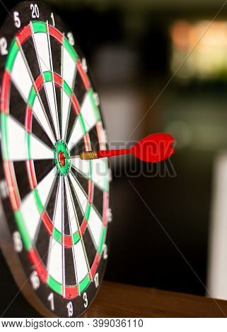 Dart Is An Opportunity And Dartboard Is The Target And Goal.so Both Of That Represent A Challenge In