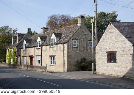 Houses In Bampton, West Oxfordshire, England, Taken 19th October 2020