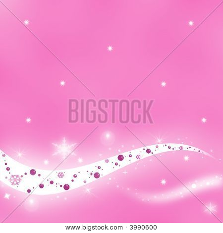 Sfondo rosa Cristmas