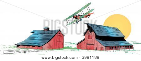 Barnstorming illustrazione