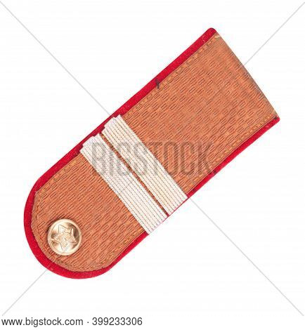 Shoulder Epaulet Isolated  At Dry Sunny Summer Day