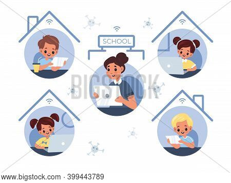 Distance Kids Vector Photo Free Trial Bigstock The show is perfect for the smallest kids and will help them to learn basic english through cartoons. bigstock