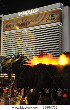 Vulcano al Mirage Hotel & Casinò di Las Vegas